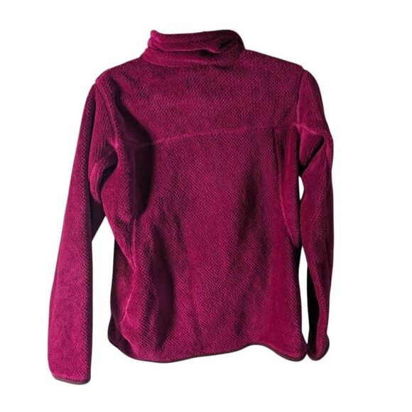PATAGONIA Re-Tool Snap-T Fleece Pullover in Burgundy Size Medium - Picture 3 of 3